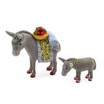 Patience Brewster Nativity Mother & Baby Donkey Mini Figures - Eden Lifestyle