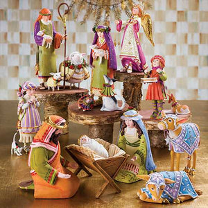 Patience Brewster Nativity Shepherd & Sheep Figures - Eden Lifestyle