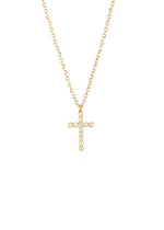 Pave Cross Necklace - Eden Lifestyle
