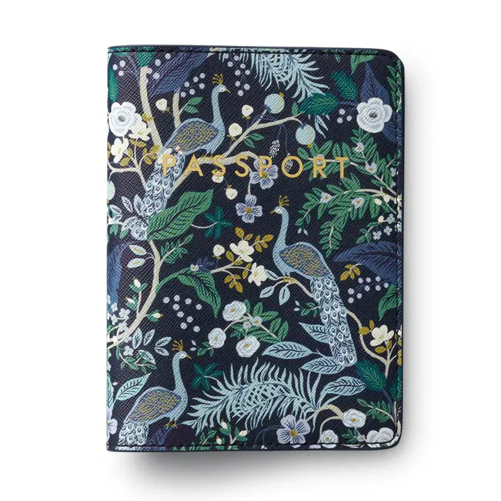 Peacock Passport Holder - Eden Lifestyle