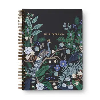 Peacock Spiral Notebook - Eden Lifestyle