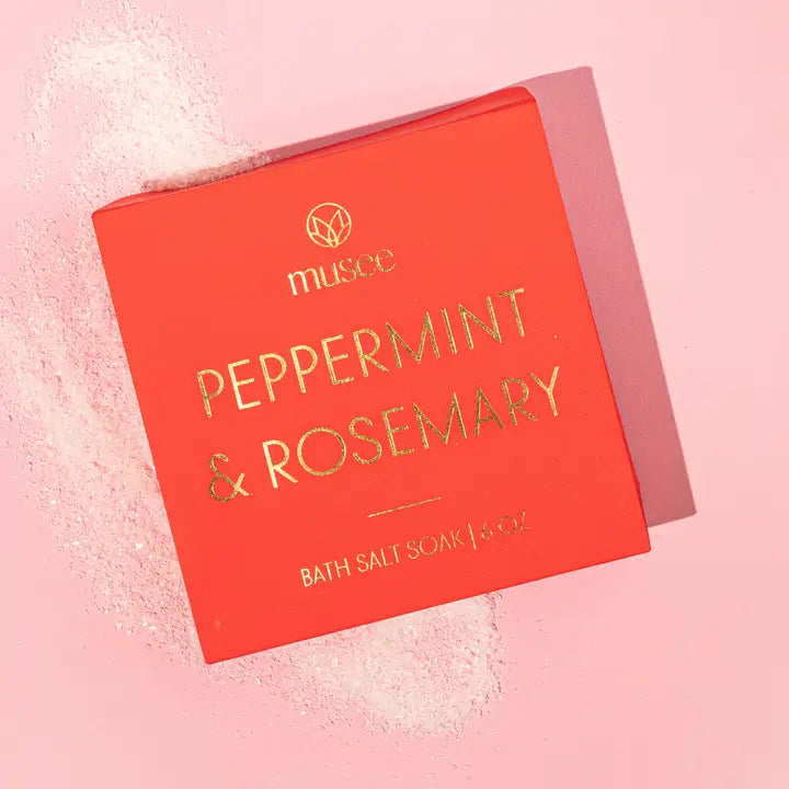 Peppermint & Rosemary Mini Salt Soak - Eden Lifestyle