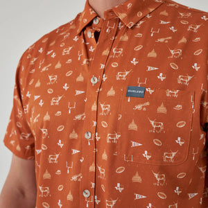 Performance Button Up - Gameday in Austin - Eden Lifestyle
