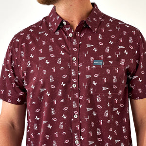 Performance Button Up - Gameday in College Station - Eden Lifestyle