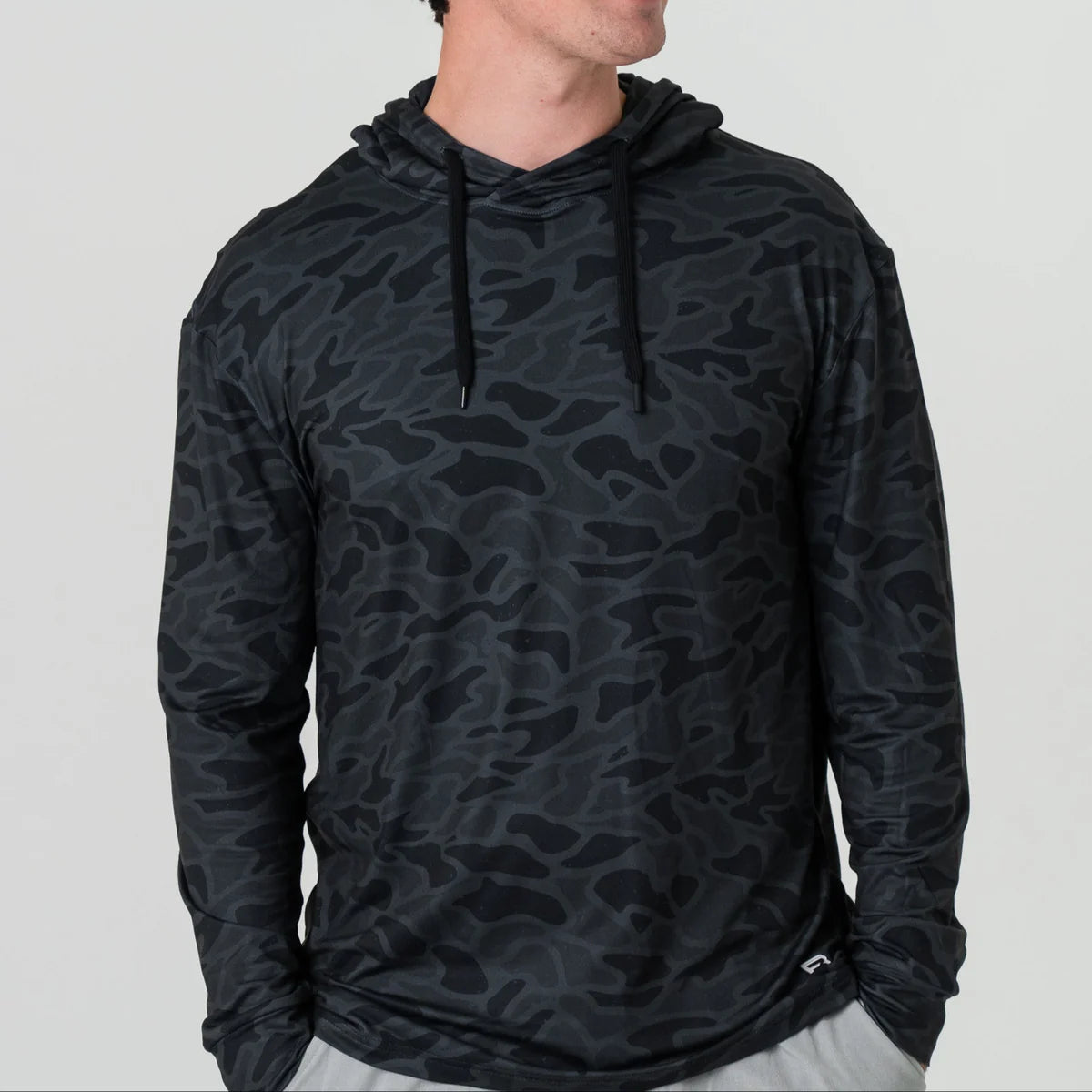 Performance Hoodie - Black Camo - Eden Lifestyle
