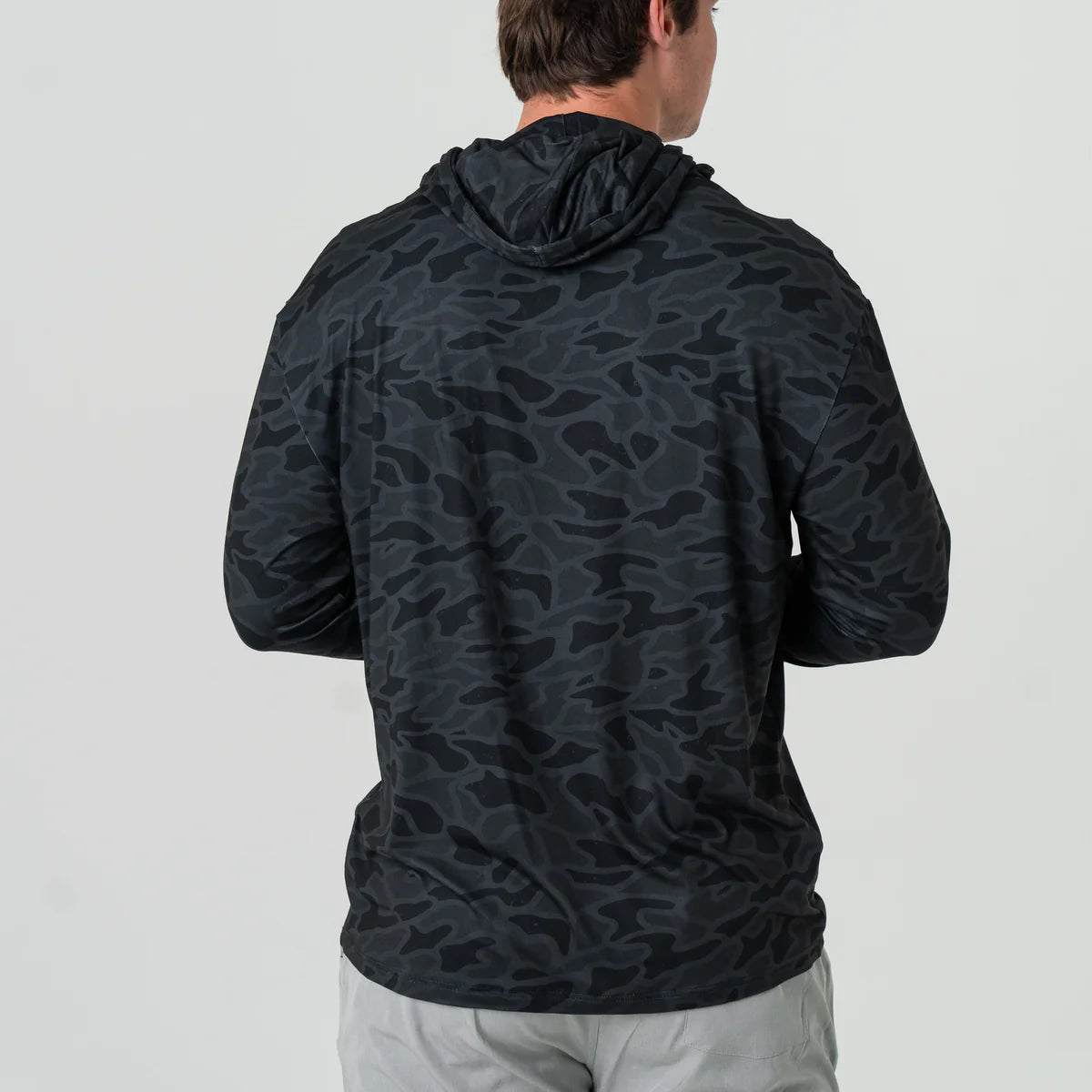 Performance Hoodie - Black Camo - Eden Lifestyle