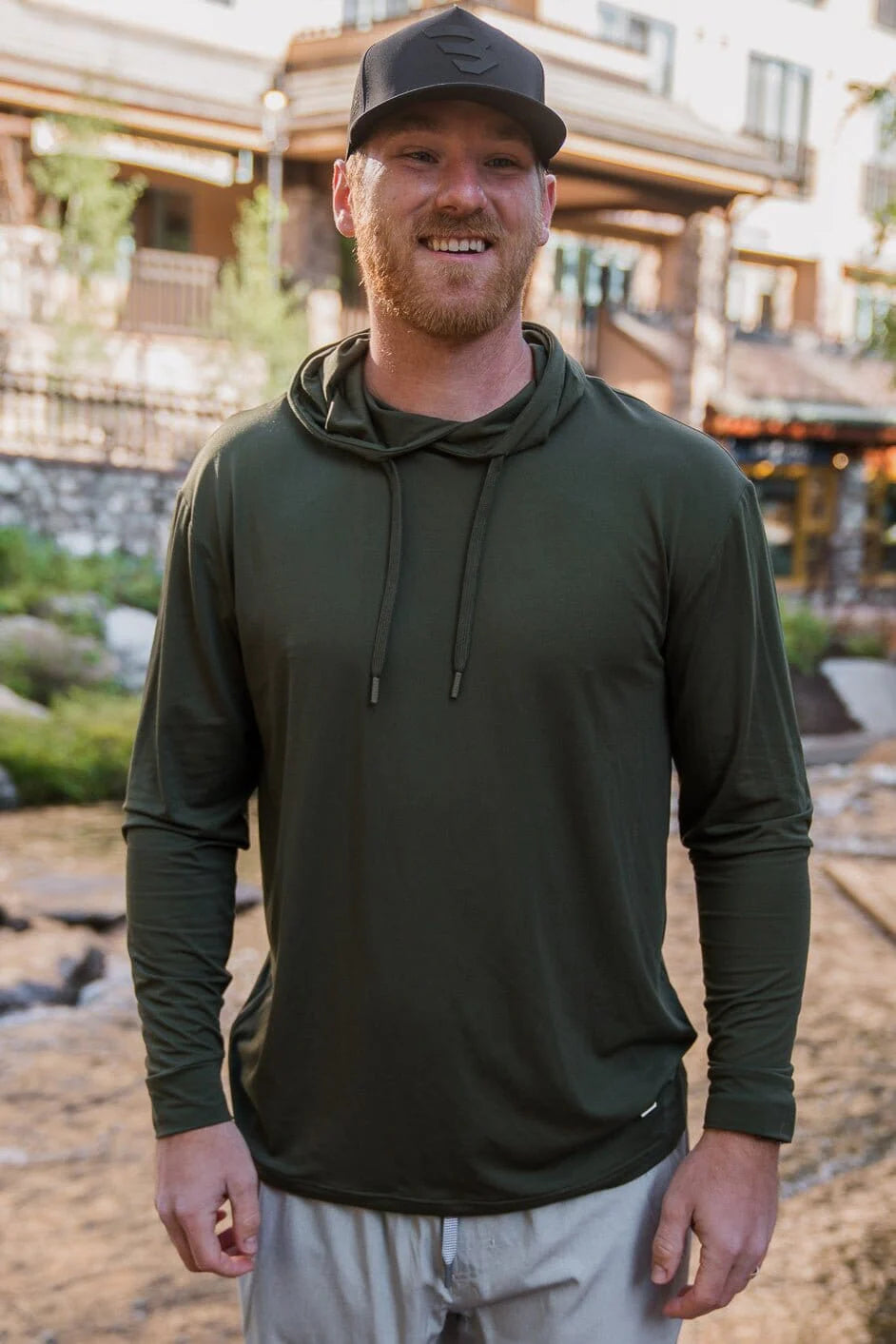 Performance Hoodie - Mallard Green - Eden Lifestyle