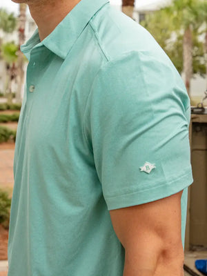 Performance Polo - Chalky Mint - Eden Lifestyle
