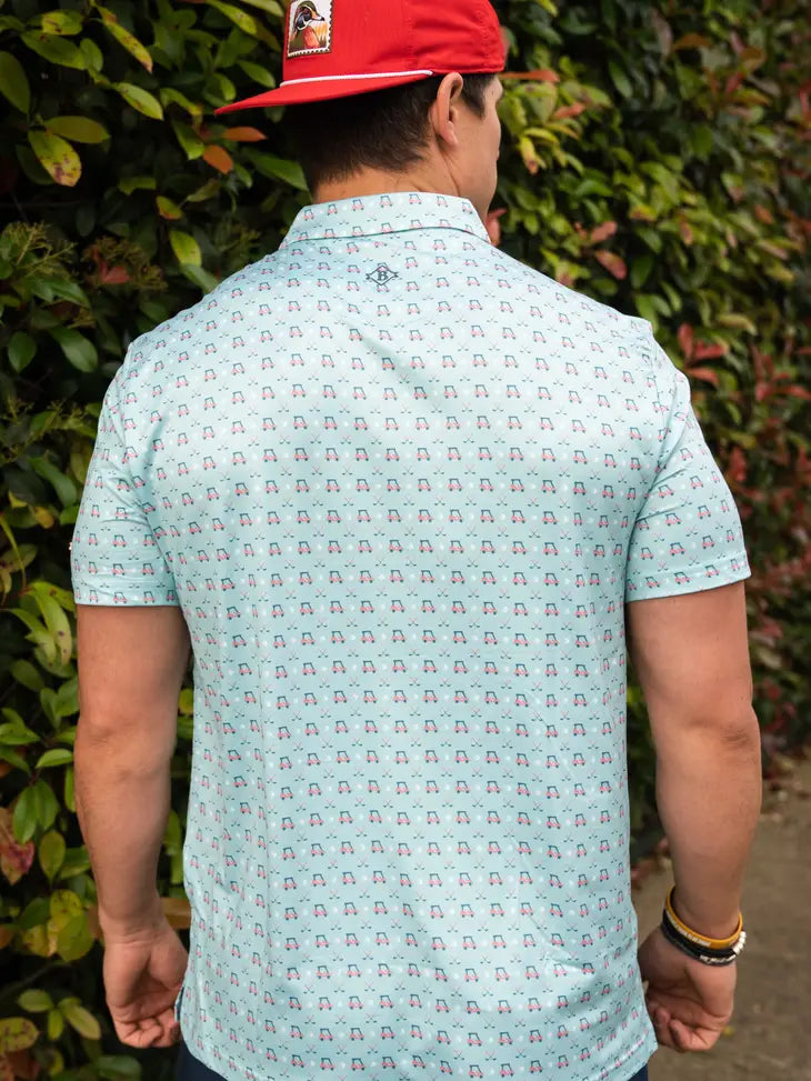 Performance Polo - Tee Time - Eden Lifestyle