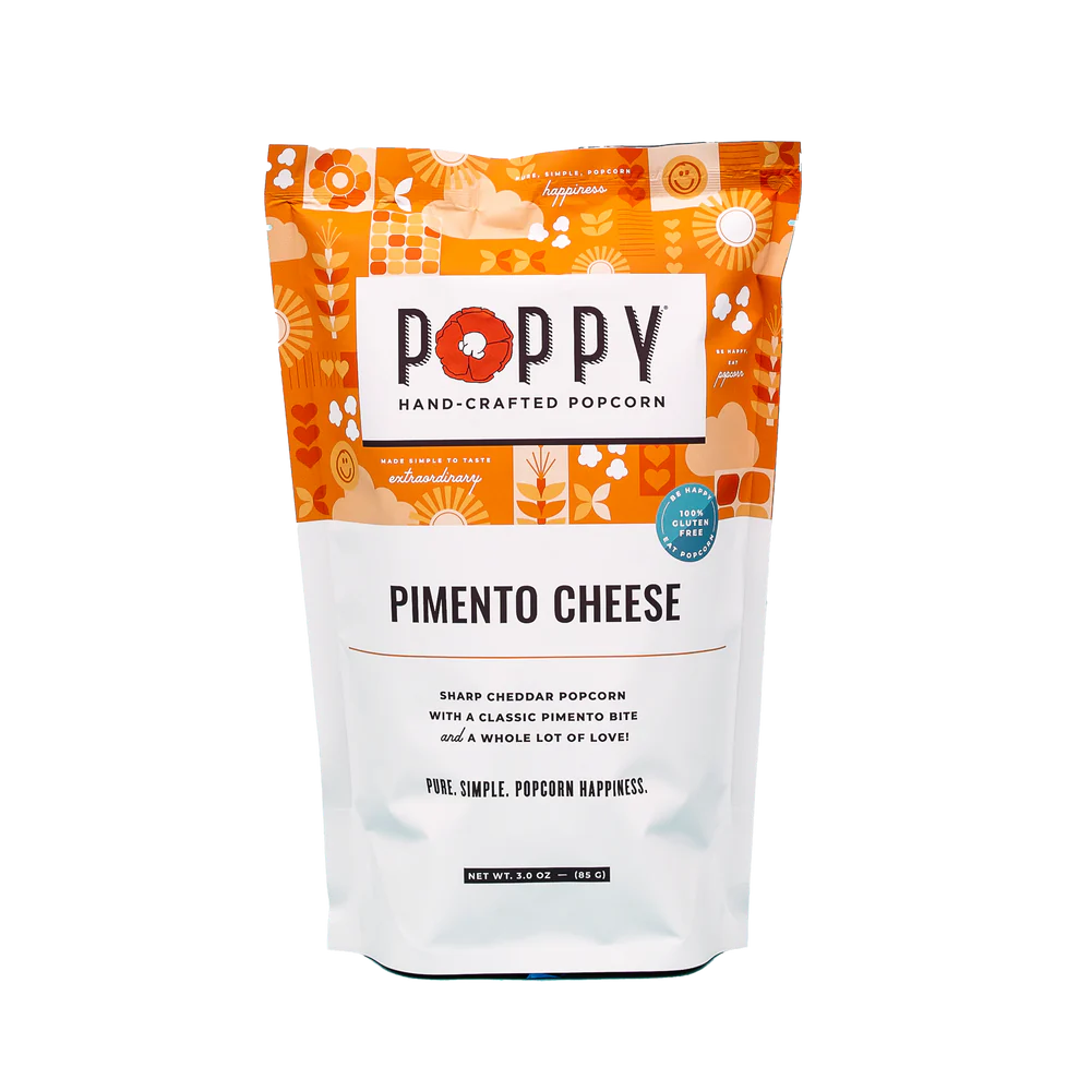 Poppy Handcrafted Popcorn Pimento Cheese Market Bag - Eden Lifestyle