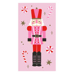 Pink Nutcracker Holiday Paper Guest Towels - 16ct - Eden Lifestyle
