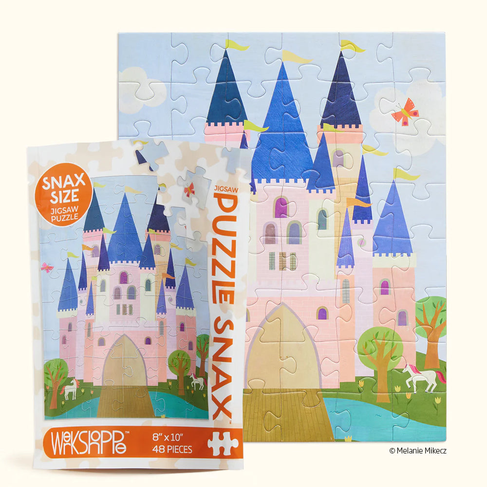 Pink Royal Castle 48 Piece Jigsaw Puzzle - Eden Lifestyle