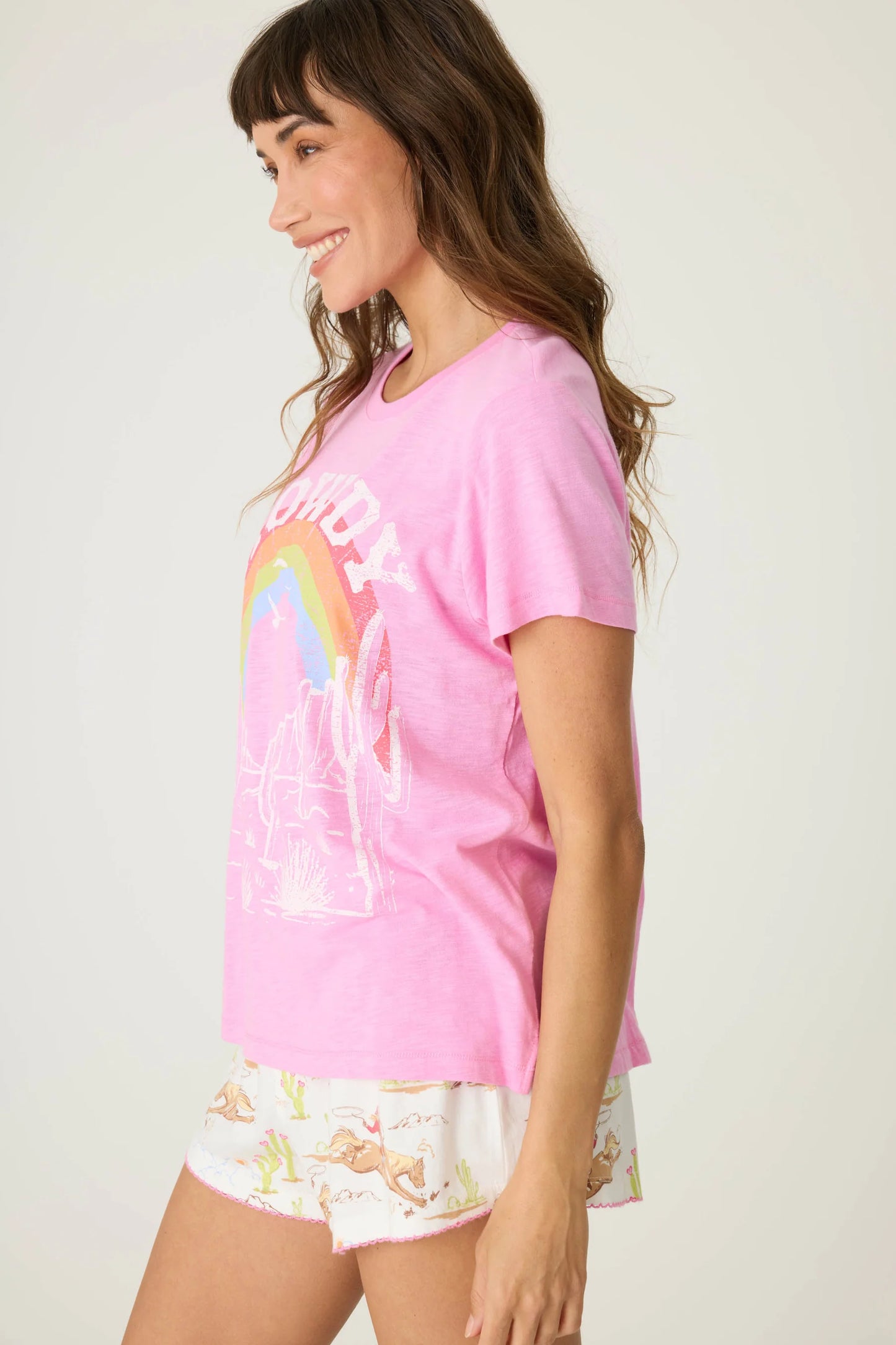 Playful Prints Western Short Sleeve T-Shirt - Eden Lifestyle