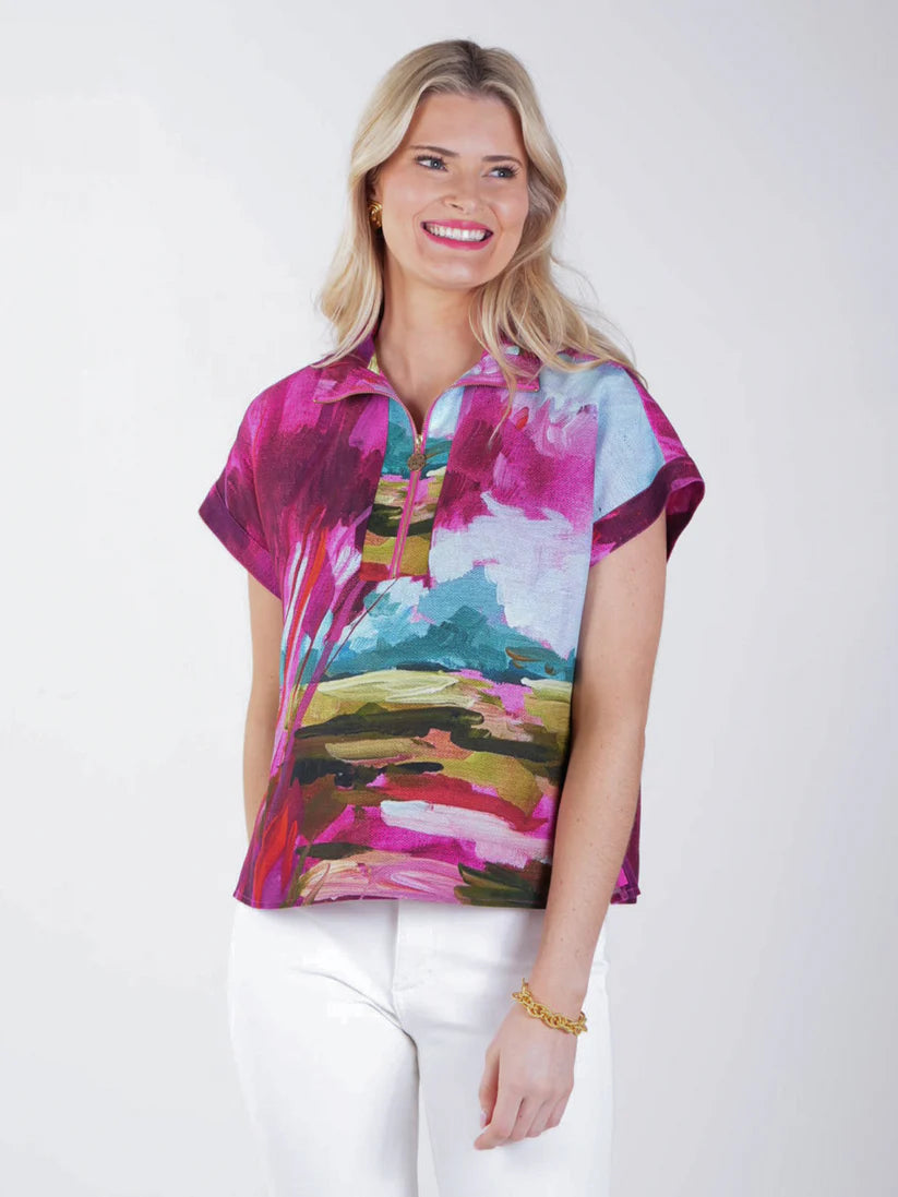 Poppy Pullover Bellamy Sunset - Eden Lifestyle