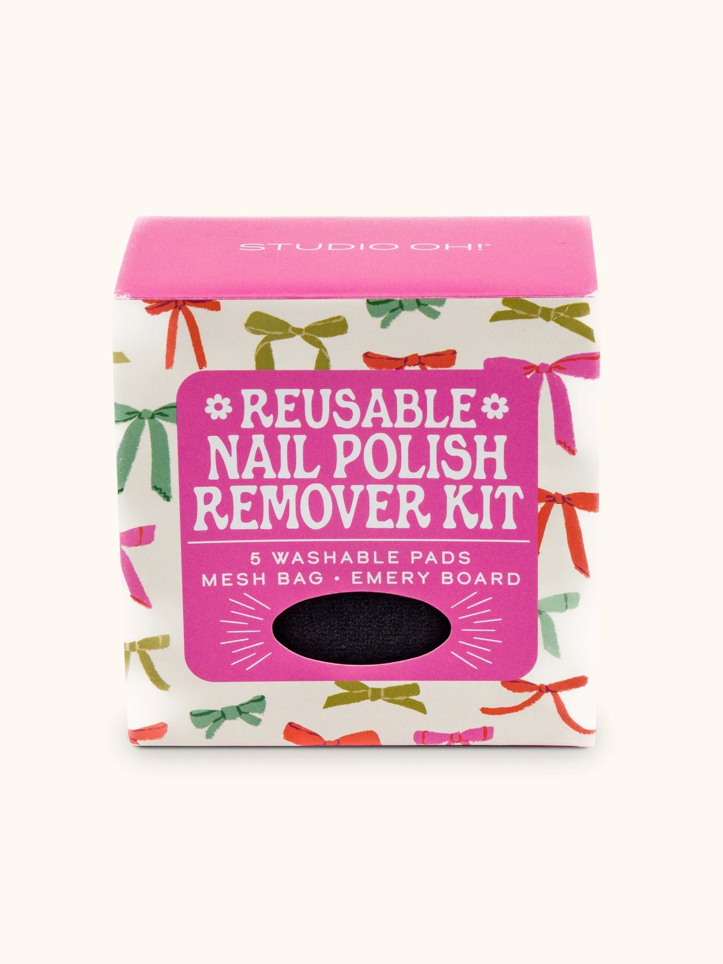 Put a Bow on It Reusable Nail Polish Remover Kit - Eden Lifestyle