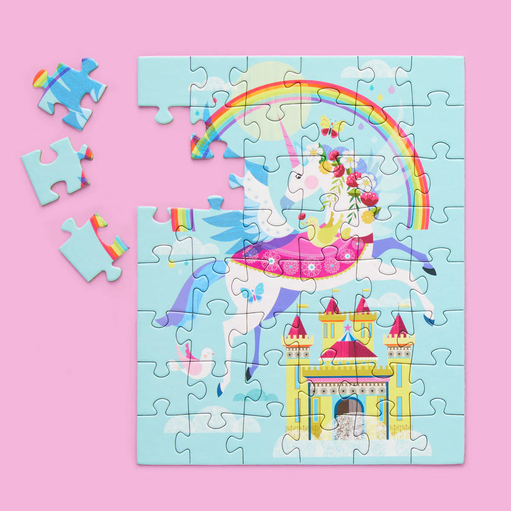 Rainbow Unicorn 48 Piece Jigsaw Puzzle - Eden Lifestyle