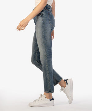 KUT from the Kloth Reese High Rise Ankle Straight - Eden Lifestyle
