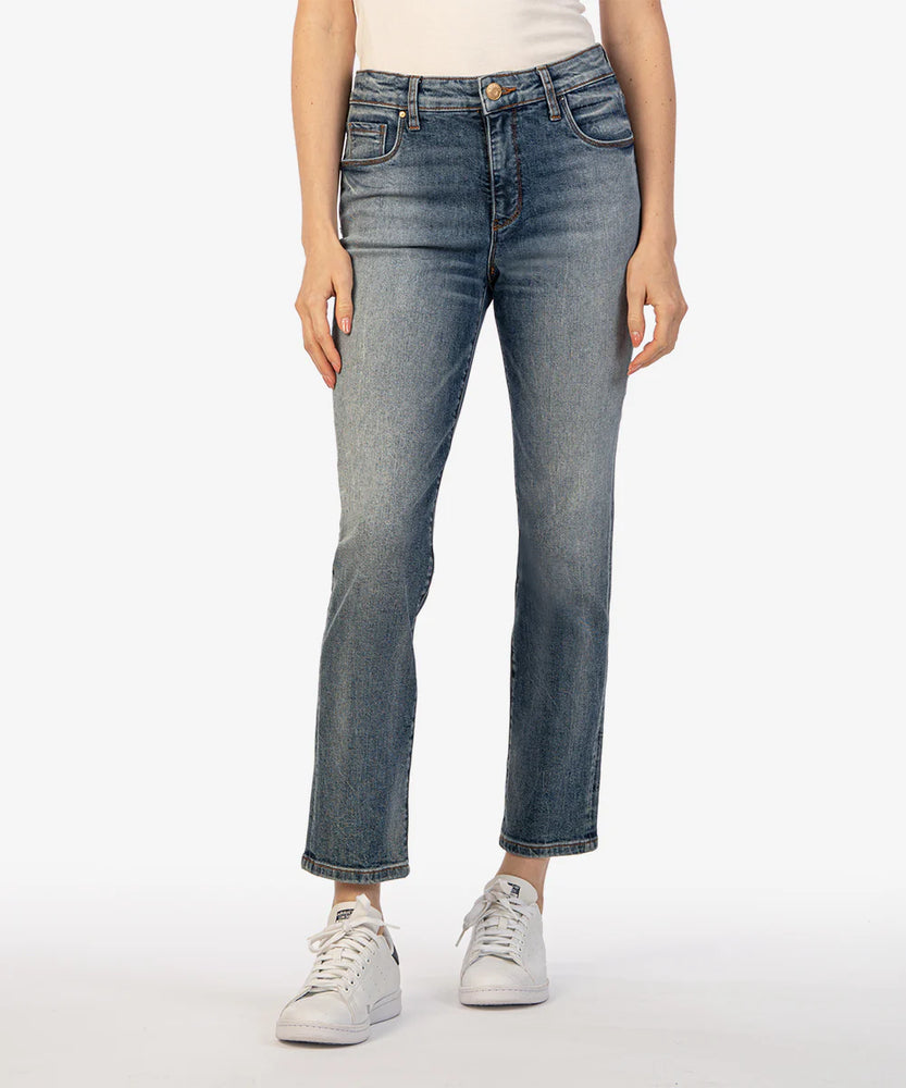 KUT from the Kloth Reese High Rise Ankle Straight - Eden Lifestyle