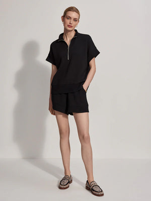 Ritchie Short Sleeve Sweat Black - Eden Lifestyle
