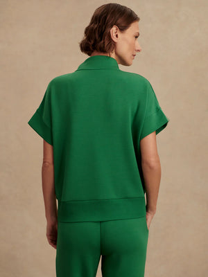Ritchie Short Sleeve Sweat Verdant Green - Eden Lifestyle