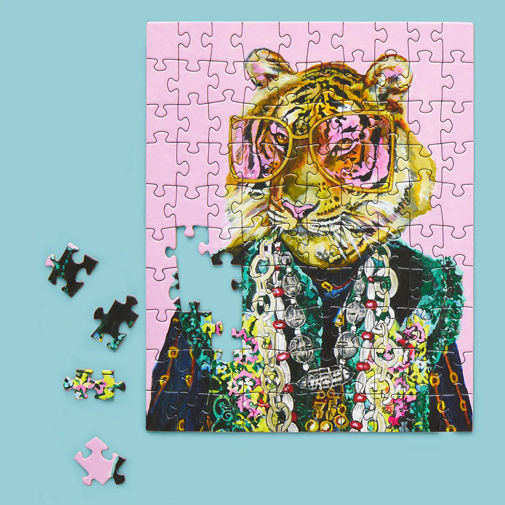 Rose Colored Glasses 100 Piece Jigsaw Puzzle - Eden Lifestyle