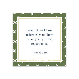 Bible Verse Static Clings - Eden Lifestyle