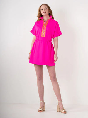 Pullover Dress Pink Glo - Eden Lifestyle