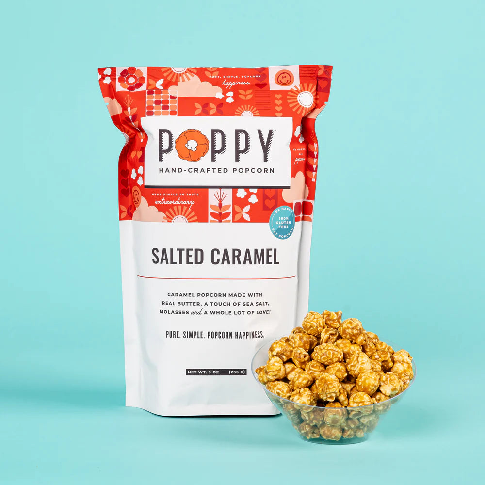 Poppy Handcrafted Popcorn Salted Caramel Market Bag - Eden Lifestyle
