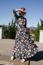 Savannah Maxi Skirt - Cosmic Black - Eden Lifestyle