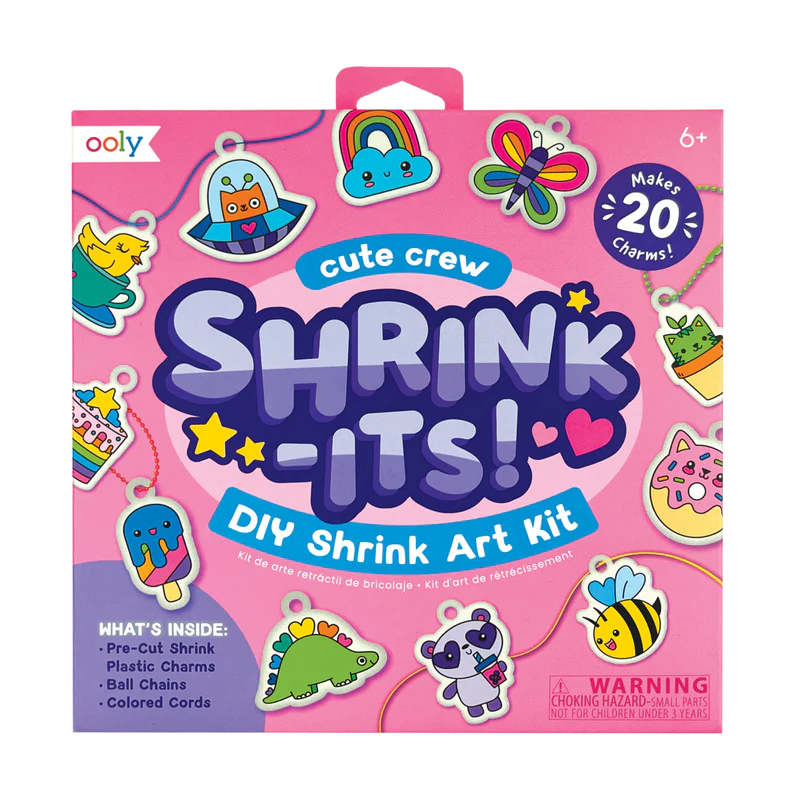 Shrink-its! DIY Shrink Art Kit - Cute Crew - Eden Lifestyle