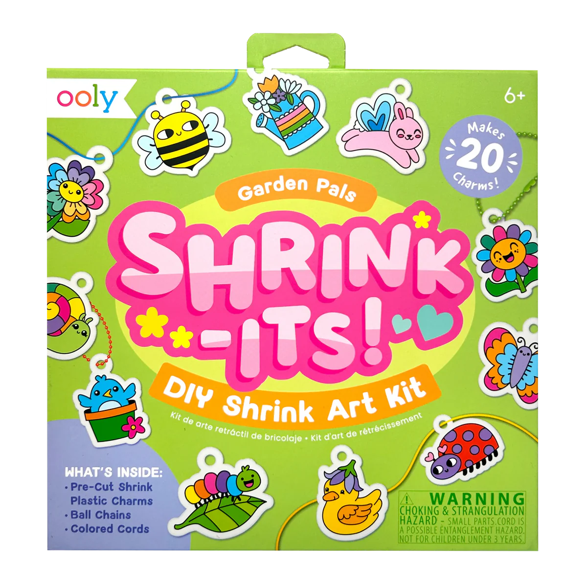 Shrink-its! DIY Shrink Art Kit - Garden Pals - Eden Lifestyle