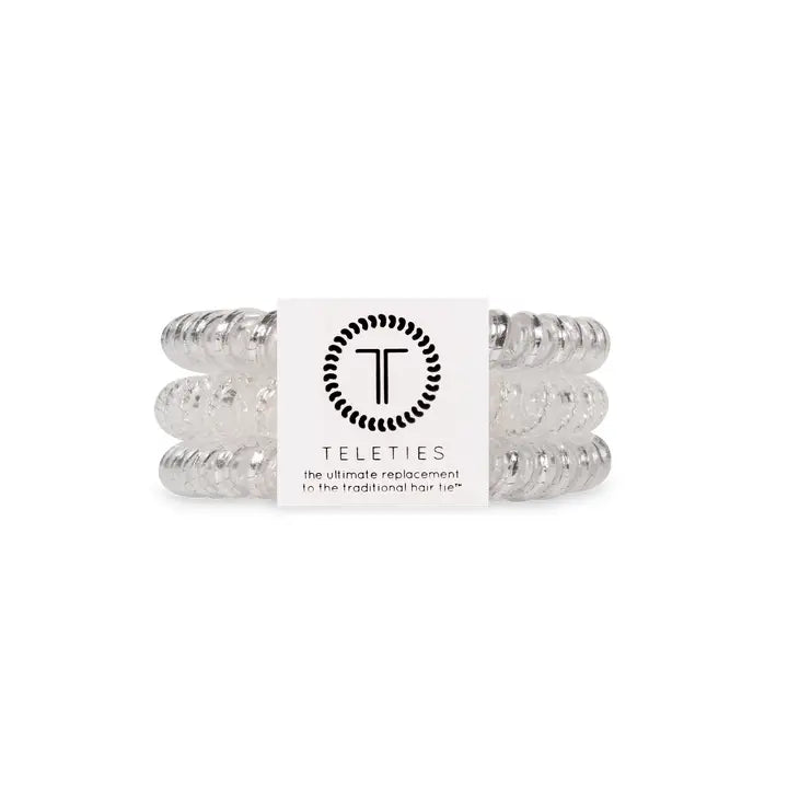 Silver Slay Teleties Small