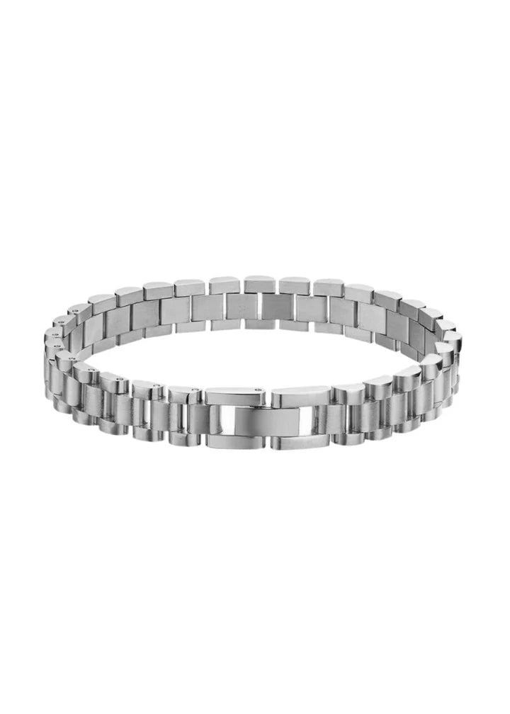 Silver Wristwatch Chain Bracelet - Eden Lifestyle
