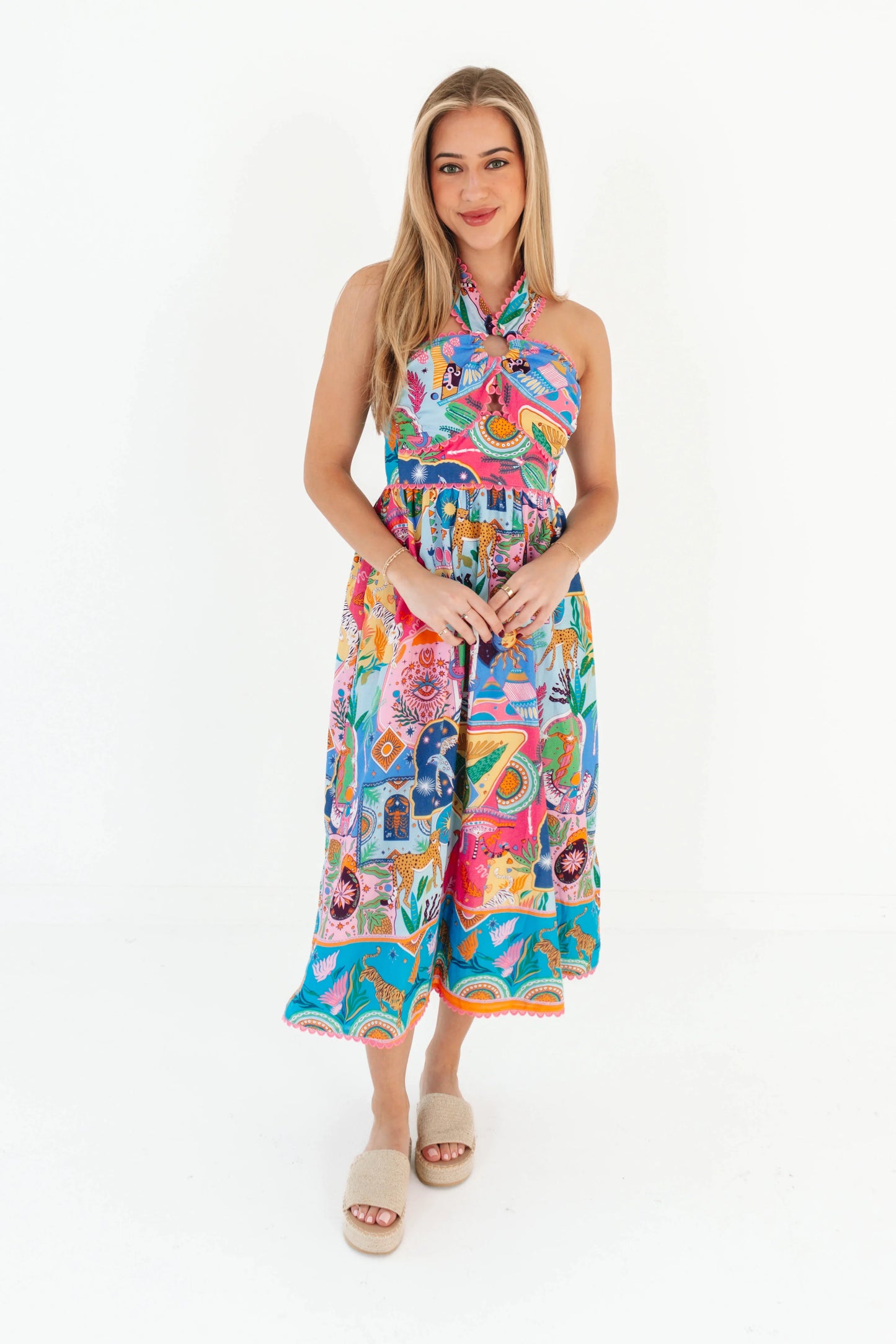 Sloane Ric Rac Dress - Eden Lifestyle