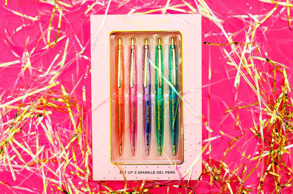 Sparkle Gel Pen Set - Eden Lifestyle