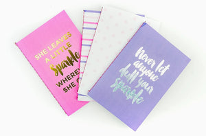 Sparkle Mini Notebook Bundle - Eden Lifestyle