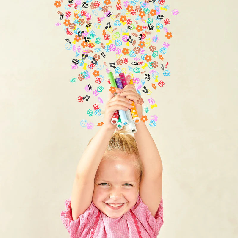 Stampables Double-Ended Stamp Markers - Set of 18 - Eden Lifestyle