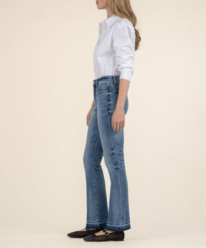 Stella High Rise Flare Honor W/Med Base Wash - Eden Lifestyle