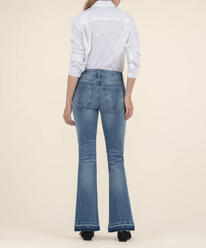 Stella High Rise Flare Honor W/Med Base Wash - Eden Lifestyle