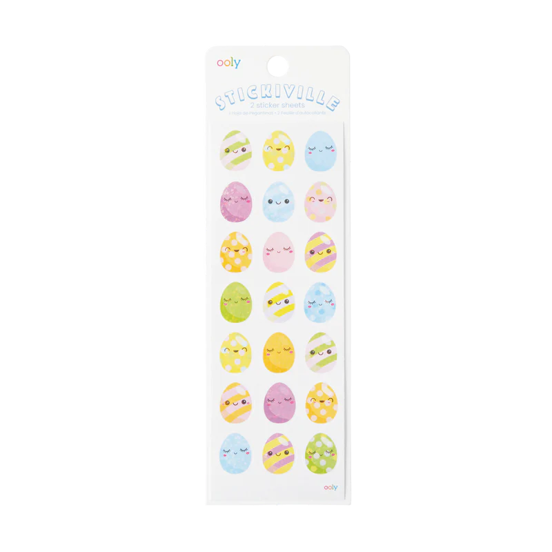 Stickiville Easter Eggs Stickers - Eden Lifestyle