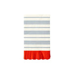 Striped Scallop Dinner Napkin - Eden Lifestyle