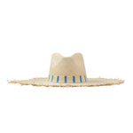 Susana Wide Brimmed Palm Fringe Hat - Eden Lifestyle