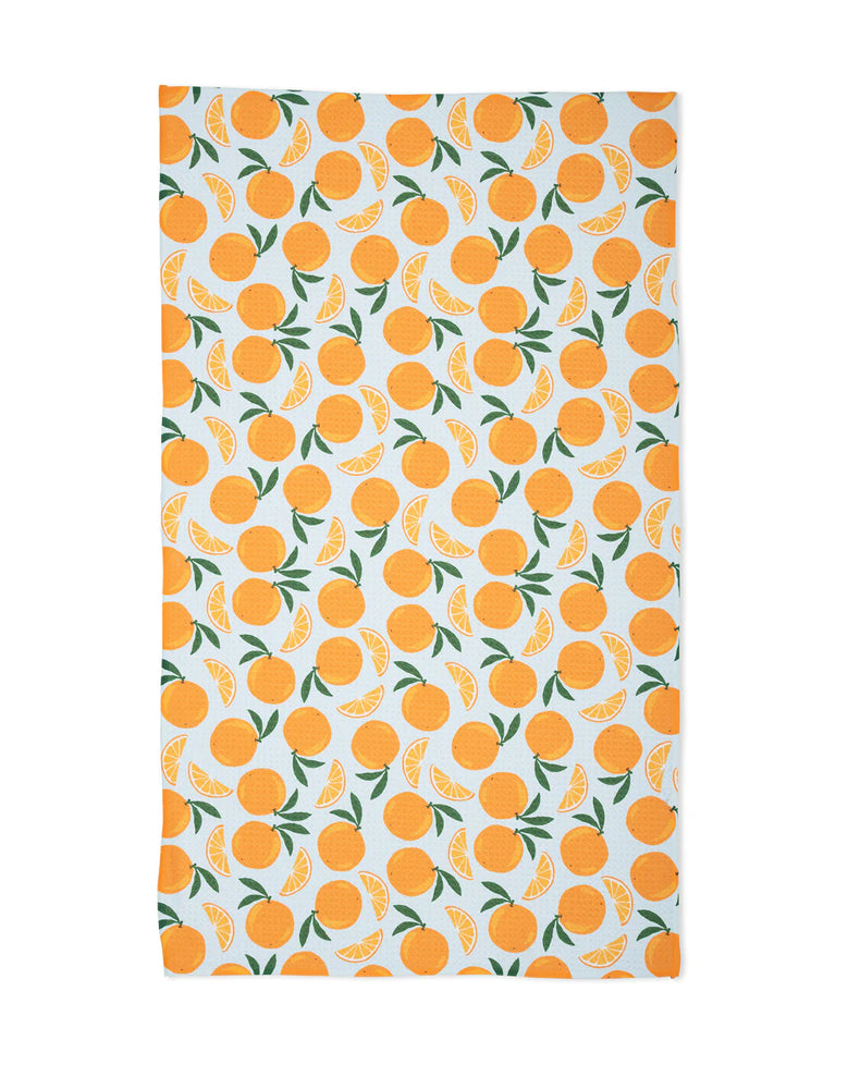 Sweet Orange Kitchen Tea Towel - Eden Lifestyle