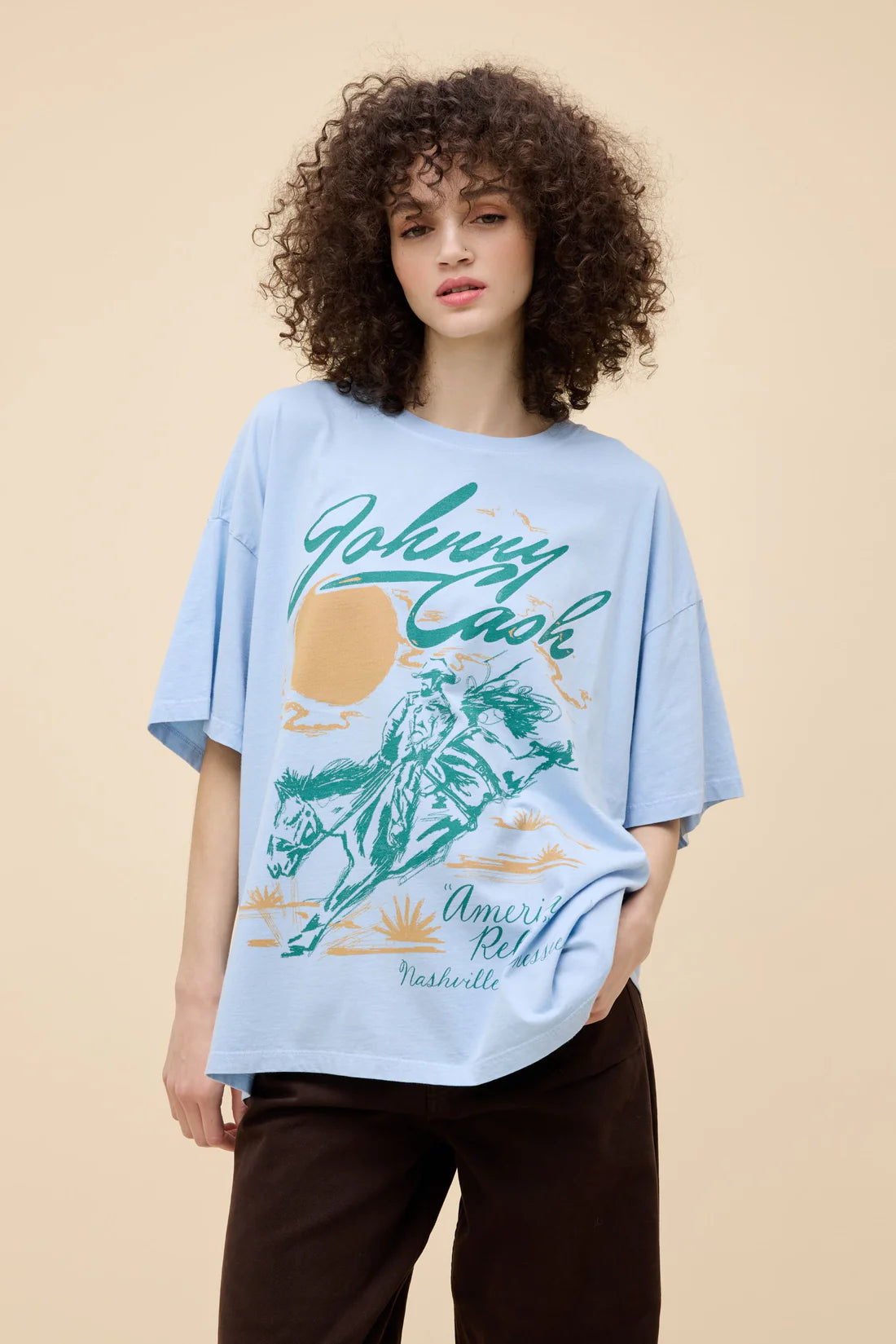 Johnny Cash American Rebel One Size Tee - Eden Lifestyle