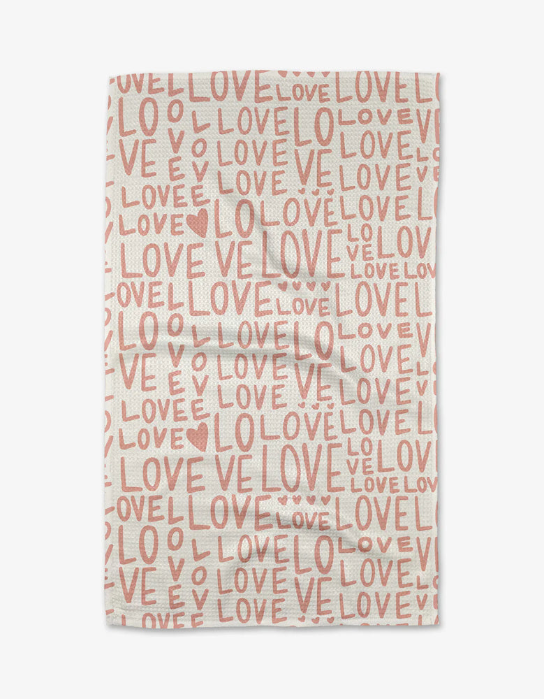 All the Love Kitchen Tea Towel - Eden Lifestyle