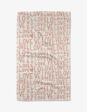 All the Love Kitchen Tea Towel - Eden Lifestyle