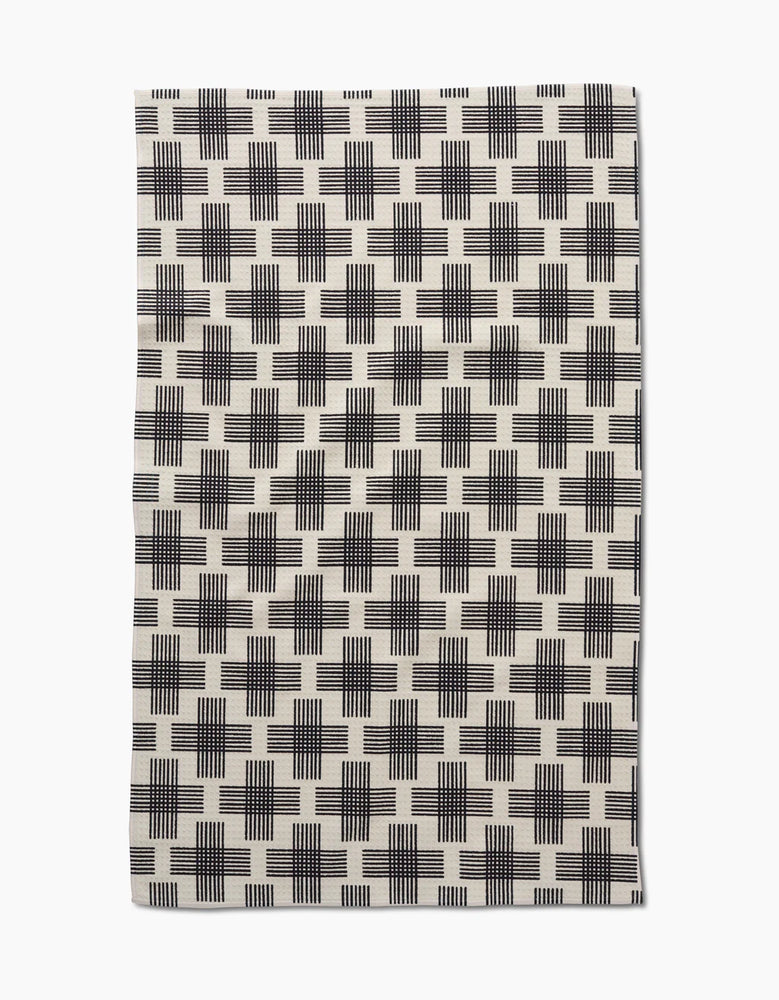 Cross Hatch Kitchen Tea Towel - Eden Lifestyle