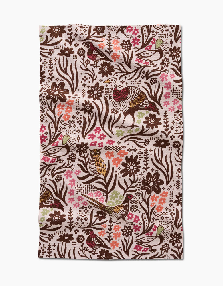 Fall Fowl Kitchen Tea Towel - Eden Lifestyle