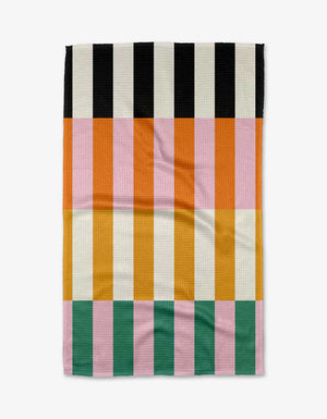 Stacked Stripes Kitchen Tea Towel - Eden Lifestyle