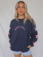 Teacher Star Sweatshirt - Eden Lifestyle